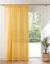 Panneau voile uni finition pattes (jaune)