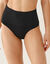 Culotte haute invisible microfibre stretch sans coutures - lot de 2 (noir + peau)