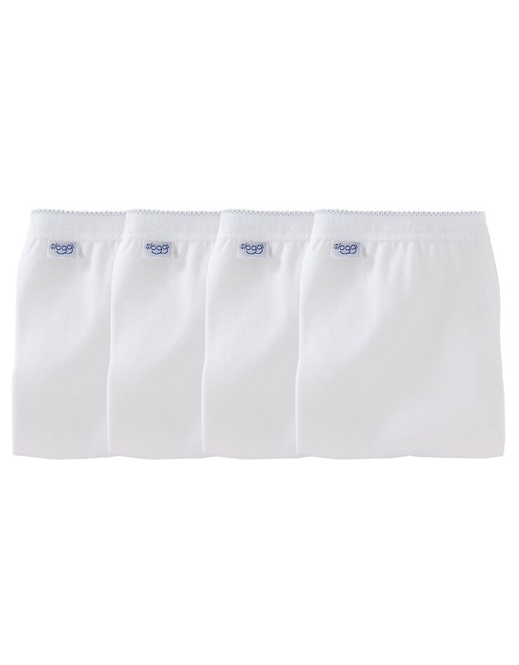 Culotte maxi Basic+ - 3+1 GRATUIT (1) (blanc) Culotte maxi Basic+ - 3+1 GRATUIT (1) (blanc)