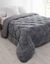 Couette synthétique double face 600 g/m² (gris)