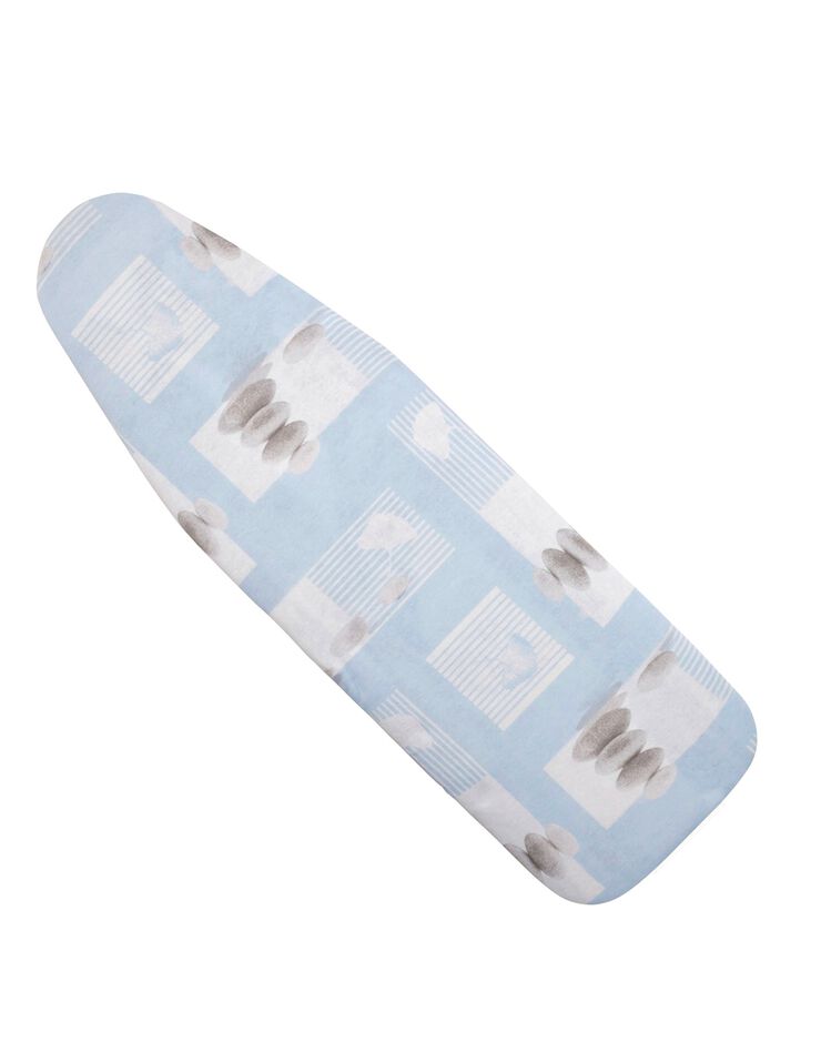 Housse repassage bi-extensible galets (bleu) Housse repassage bi-extensible galets (bleu)