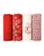 Shorty coton stretch imprim&eacute; "panth&egrave;re" - lot de 4 (rouge)