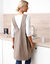 Tablier de cuisine japonais coton (taupe)