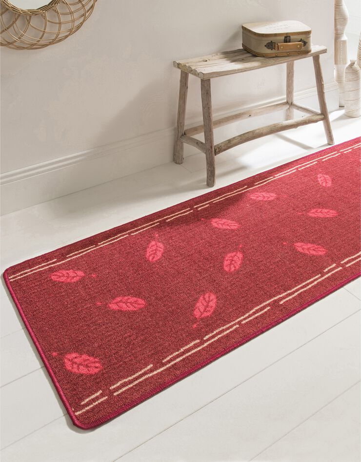 Tapis feuilles (bordeaux) Tapis feuilles (bordeaux)