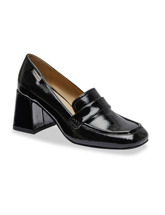 Mocassins à talon DEMYOS (noir)