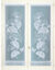 Vitrage droit maille dentelle motif gingko - la paire (blanc)