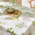 Nappe toile cirée imprimé printanier (blanc / multicolore)