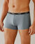 Lot de 3 boxers Ecopack (marine + noir + gris)