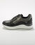 Sneakers compensées en cuir  (noir)