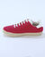 Baskets vintage croûte de cuir colorées (fuchsia)