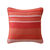 Housse coussin multicolore coton tissage artisanal - lot de 2 (terracotta)