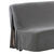 Housse canapé BZ en microfibre (gris anthracite)
