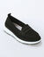 Mocassins souples mesh (noir)