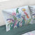 Linge de lit Paradis coton (vert d'eau)
