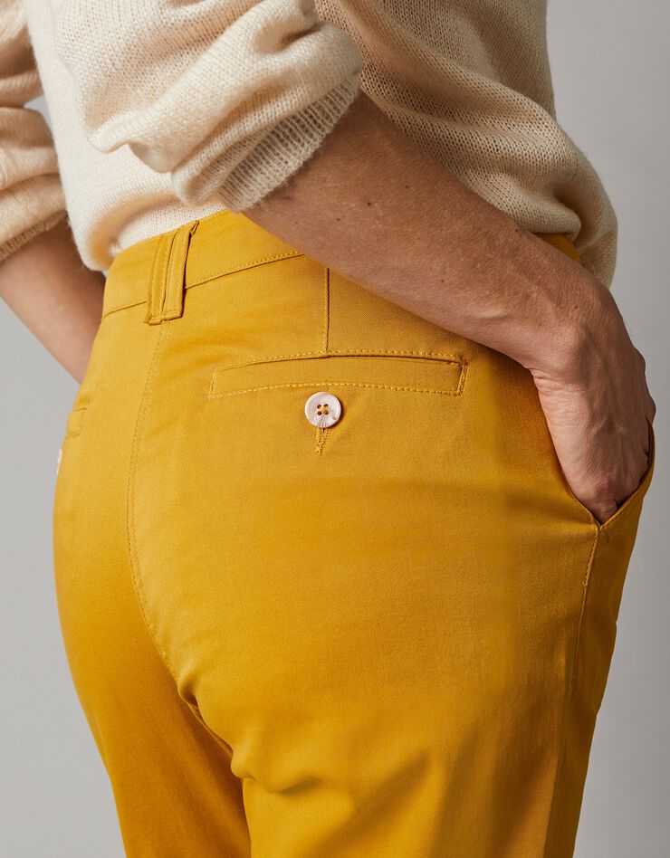 Pantalon chino stretch (safran) Pantalon chino stretch (safran)