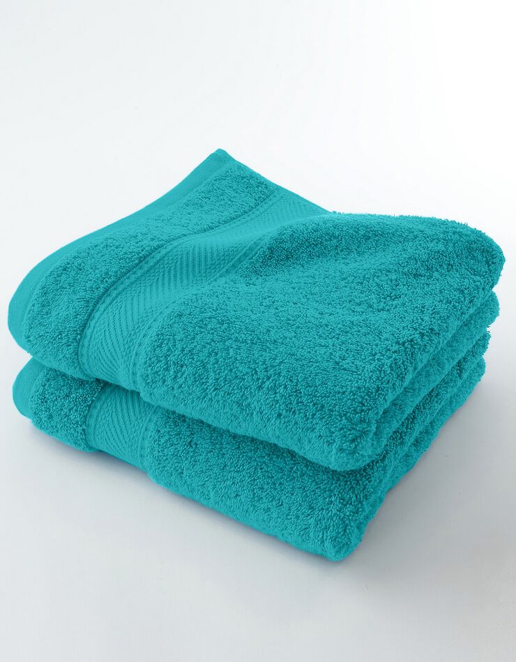 Éponge unie 540g/m2 confort luxe (émeraude) Éponge unie 540g/m2 confort luxe (émeraude)
