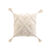 Coussin losanges tuftés (naturel)