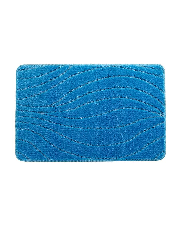 Tapis de bain rivière (bleu)