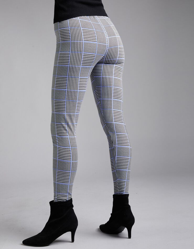 Legging maille imprimé carreaux (noir / blanc) Legging maille imprimé carreaux (noir / blanc)