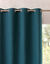 Rideau occultant bachette uni (bleu)