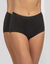 Culotte coton biologique(**) forme midi - lot de 2 (noir)