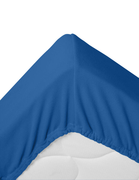 Couverture polaire mi-housse 350 g/m&sup2; (bleu jean)