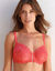 Soutien-gorge forme emboîtante dentelle unie Arum - avec armatures (rose indien)