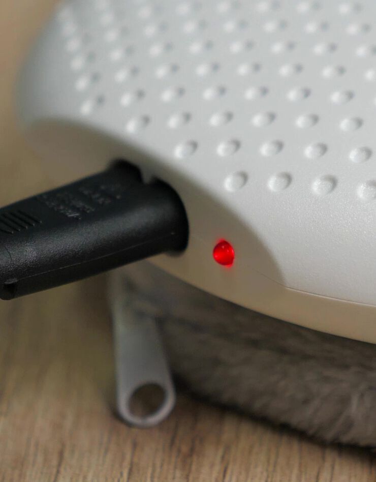 Bouillotte rechargeable forme galet  (blanc)