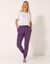 Pantalon jogging en molleton gratté  (violet)
