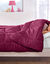 Couette polaire 200 g/m² (prune)