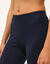 Legging corsaire uni maille stretch (marine)