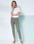 Pantalon fuselé couleur (kaki)