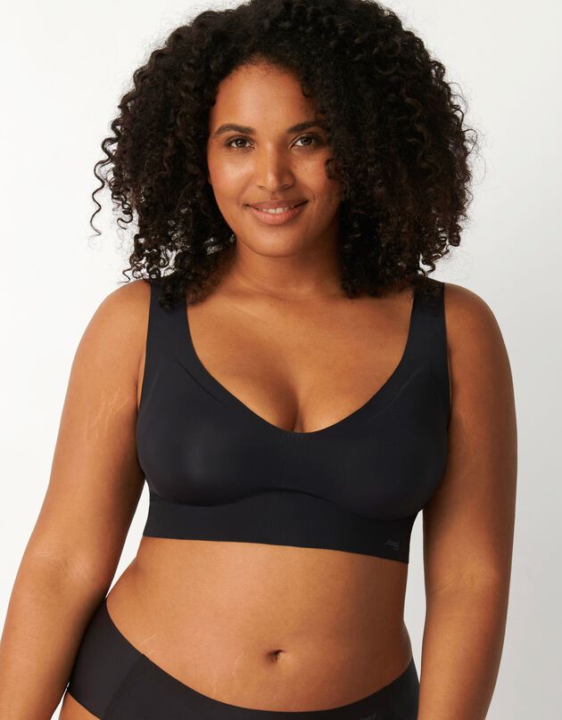 Brassière Zero Feel noir - sans armatures (noir)
