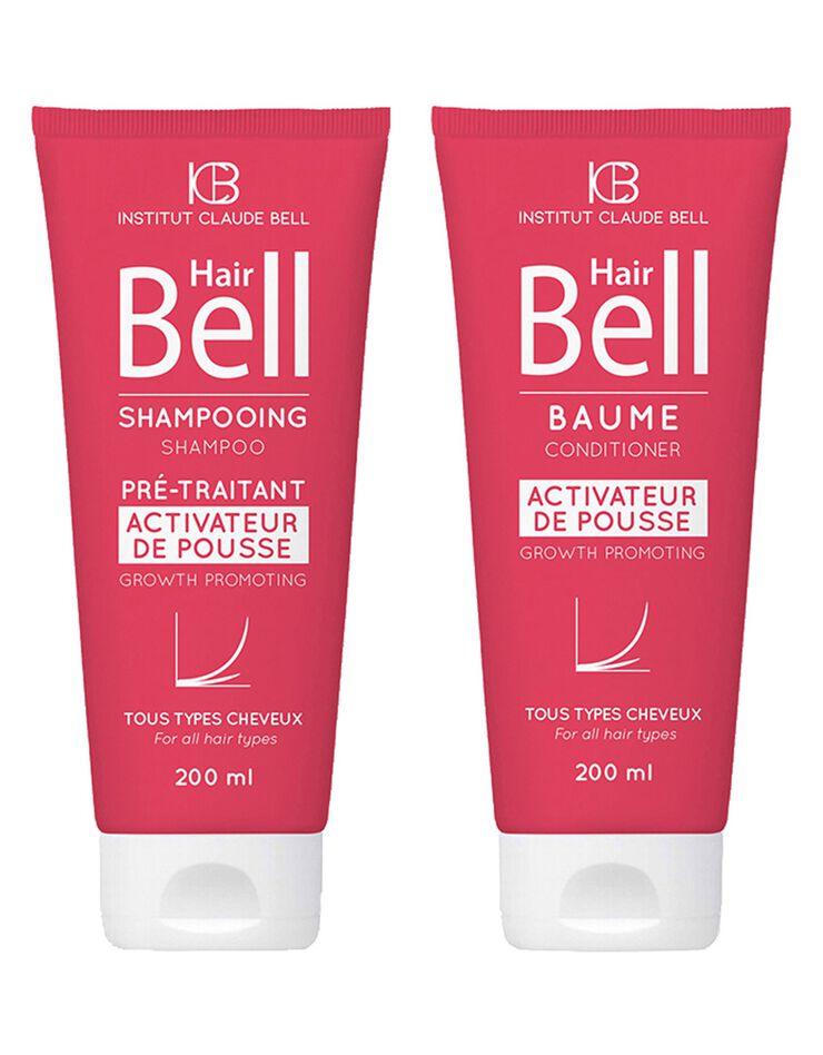 Shampoing + baume cheveux activateur de pousse (rouge) Shampoing + baume cheveux activateur de pousse (rouge)