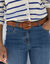 Ceinture tressée à boucle (caramel)