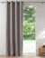 Rideau occultant et isolant finition oeillets (gris perle)