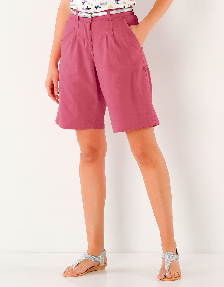 Short bermuda réglable (rose) Short bermuda réglable (rose)