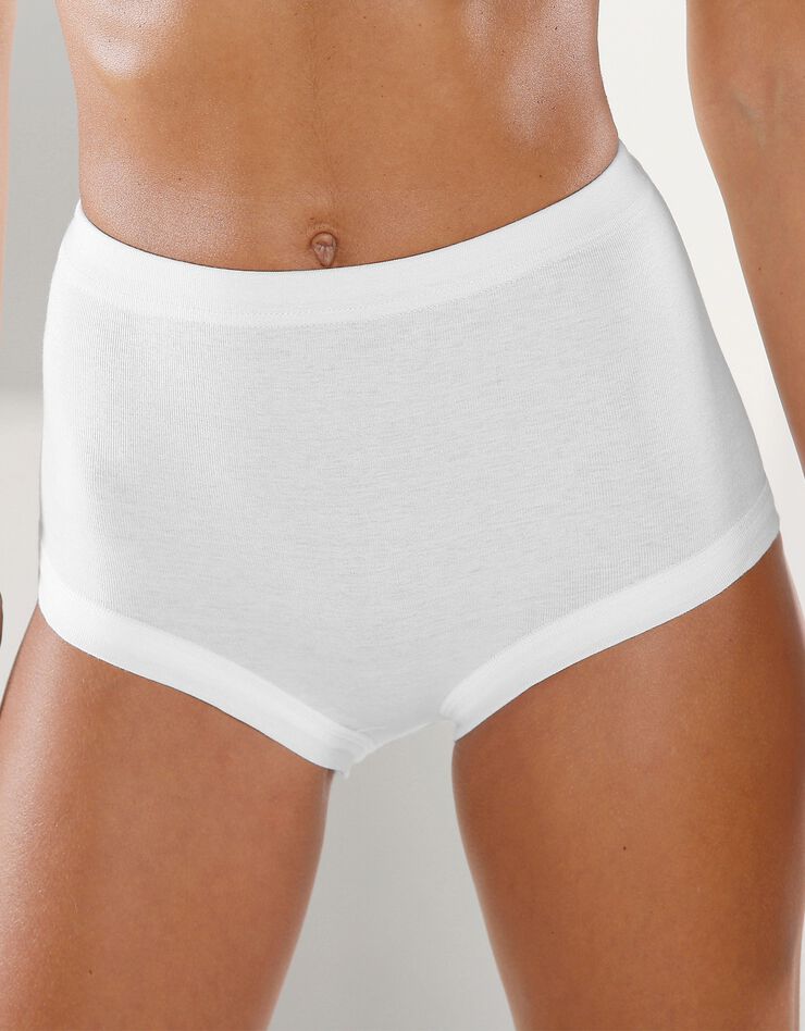 Culotte confort - lot de 4 (blanc) Culotte confort - lot de 4 (blanc)