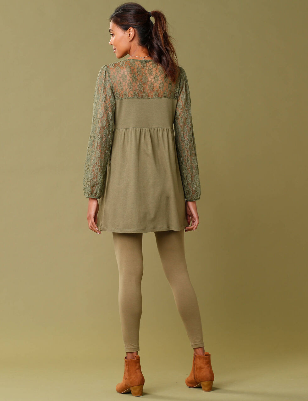 Tunique Manches Longues SOGGO Taille 42 - Couleur Beige - Neuve Avec Étiquettes