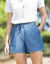 Short cargo, jean souple (stone)