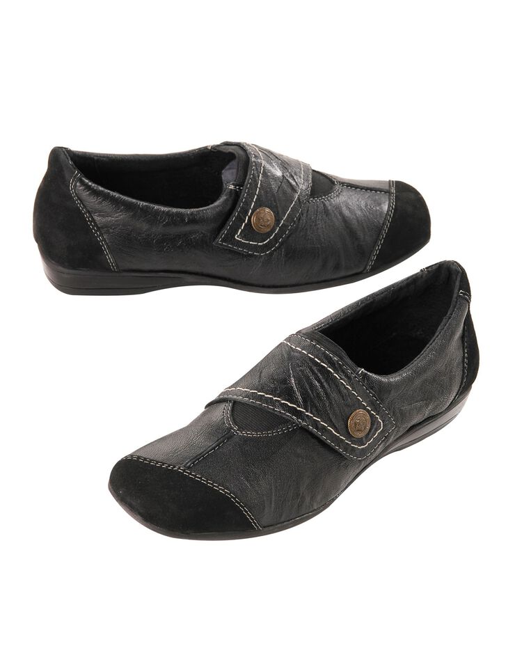 Babies en cuir souple (noir) Babies en cuir souple (noir)