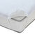 Prot&egrave;ge-matelas microfibre imperm&eacute;able forme plateau (blanc)