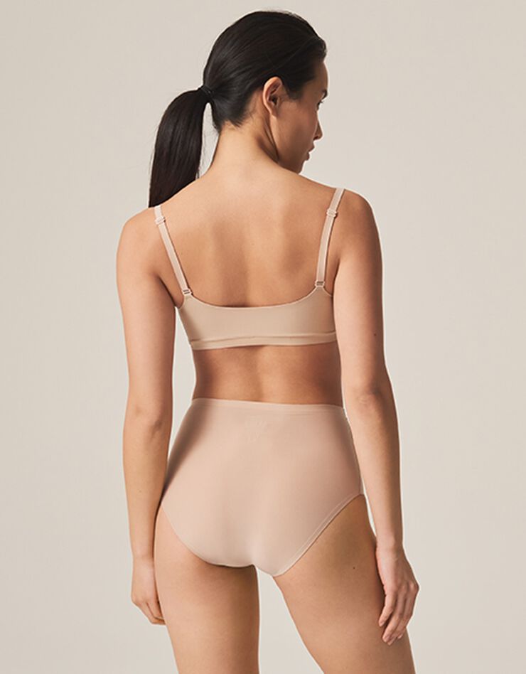 Culotte haute Soft Stretch  - taille unique (peau)