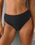Bas de maillot de bain taille haute uni Solaro (noir)