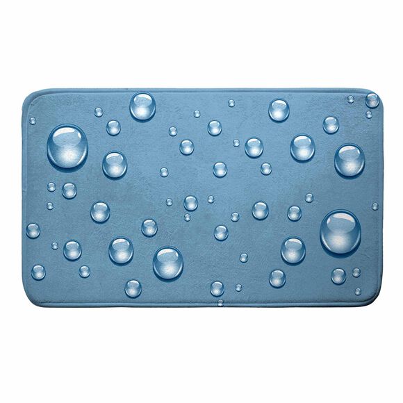 Tapis de bain Bulle (bleu)
