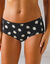 Culotte coton forme shorty imprimé motifs "abeilles" assortis– Lot de 4 (noir / jaune)