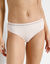 Culotte microfibre et tulle plumetis effet seconde peau forme midi Paia - lot de 2  (poudre)
