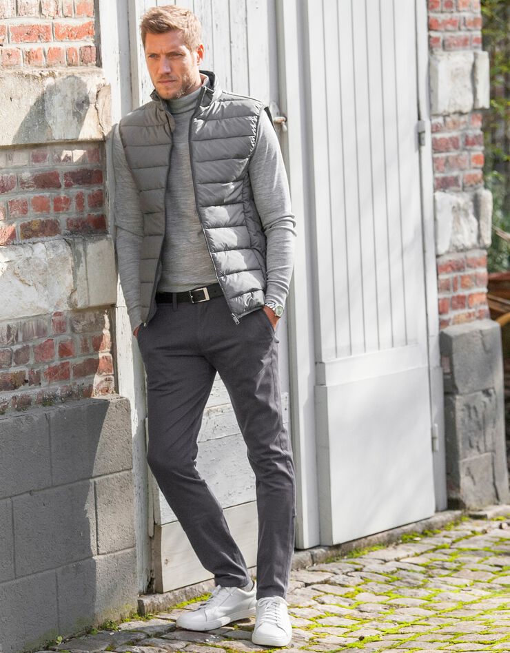 Pantalon chino toile gabardine (anthracite) Pantalon chino toile gabardine (anthracite)