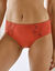 Culotte brodée forme midi coton uni Olbia - lot de 2 (brique)