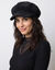 Casquette velours r&eacute;glable (noir)